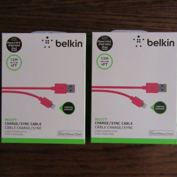 4 pieces Apple Certified MIXIT Lightning USB Cable - Picture 1 of 2